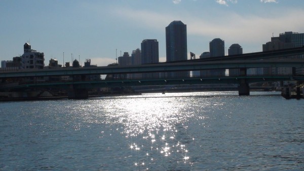 清洲橋からベイエリア